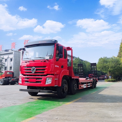 挖机平板运输车 (低平板)