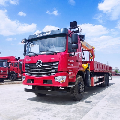 東風D3后八輪隨車吊配徐工12噸4節臂