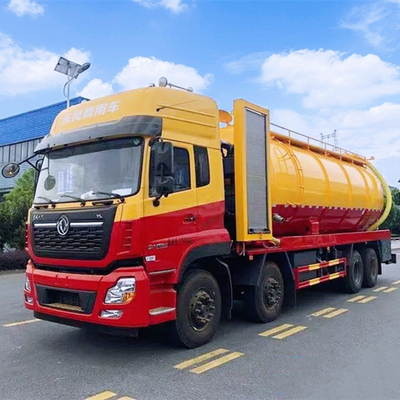 國(guó)六東風(fēng)天龍前四后八輪25方聯(lián)合疏通車