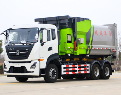 東風天龍移動壓縮餐圾車