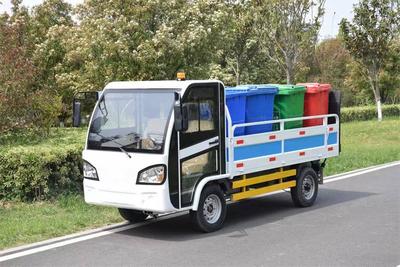 垃圾桶运输车 (液压尾板)