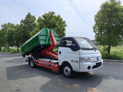 纯电动勾臂垃圾车