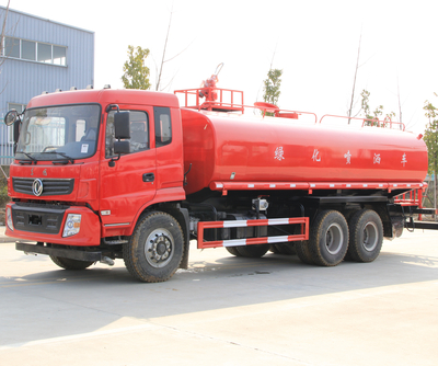 東風后八輪消防灑水車